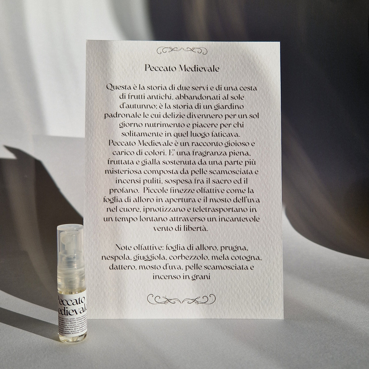 Sample spray Peccato Medievale