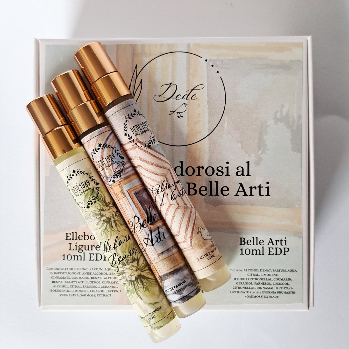 Cofanetto Travel Size 3x10ml Poemi Odorosi al Paese delle Belle Arti