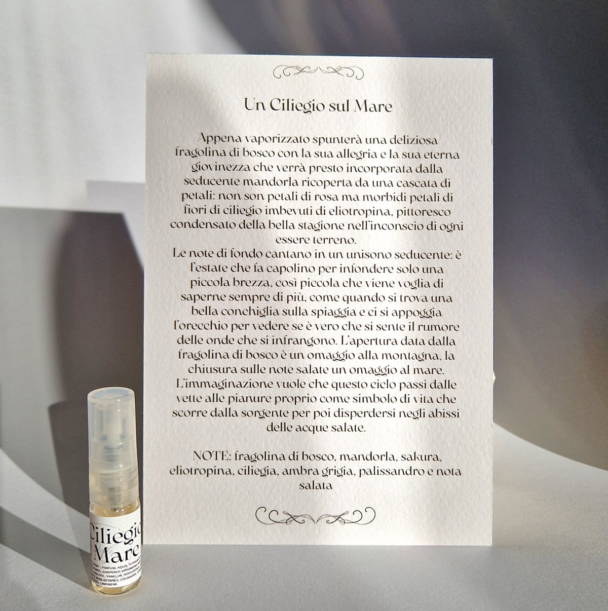 Sample Spray Un Ciliegio sul Mare